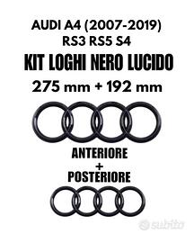 Kit loghi AUDI A4 2007-2019 anteriore + posteriore