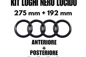 Kit loghi AUDI A4 2007-2019 anteriore + posteriore
