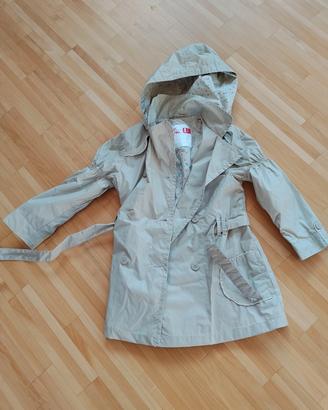 trench per bambina  taglia 8 anni 126 cm