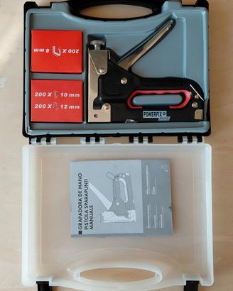 Pistola Sparapunti Powerfix Lidl Parkside valigia