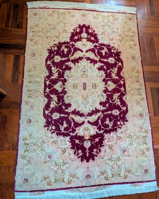 Tappeto persiano Tabriz fine - 100 x 150 - Lavato