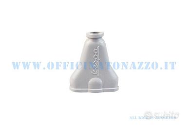 Cappuccio passacavo comando cambio grigio per Vesp