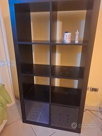 mobile marrone scaffale Ikea KALLAX
