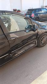 fiat punto evo incidentata