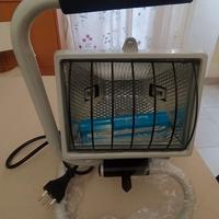 faro alogeno da cantiere