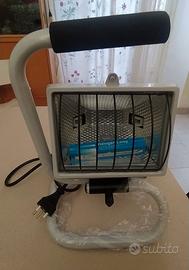 faro alogeno da cantiere