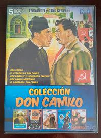 Collezione Don Camillo 5 DVD Italiano e Spagnolo 