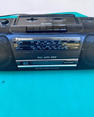 Stereo portatile vintage Panasonic RX FS410