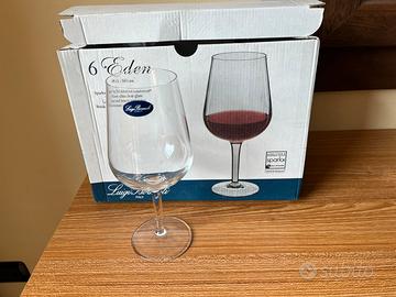 Set 6 calici vino Bormioli linea Eden