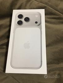 Iphone 17 pro 512gb silver IMBALLATO DA ATTIVARE