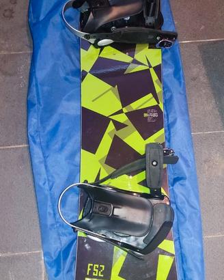 snowboard e scarponi