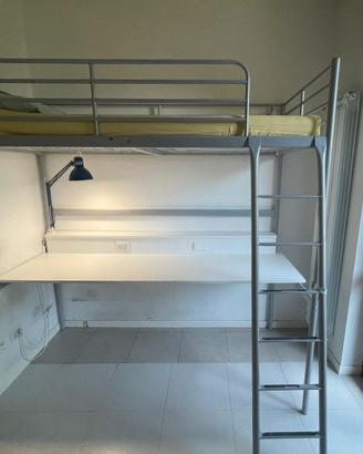 Letto a soppalco IKEA – grigio chiaro