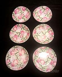 Coppette ceramica a fiori Gardens Flowers