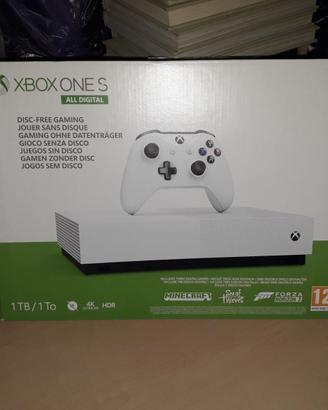 Xbox One S 1TB All Digital Edition Bianca