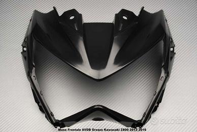 Muso Frontale AVDB Grezzo Kawasaki Z800 2013 2016