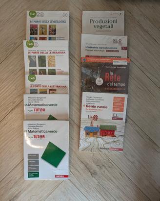 Libri scolastici indirizzo agrario, terzo anno