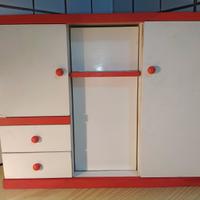 Arredamento cameretta anni '70 anche per Barbie