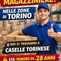 Magazziniere con età minore di 28 anni