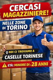 Magazziniere con età minore di 28 anni
