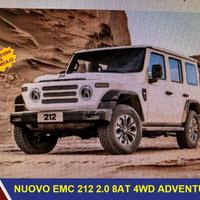 EMC 212 Diesel 2.0 TDI 8AT 4X4 GASOLIO NOVITA...