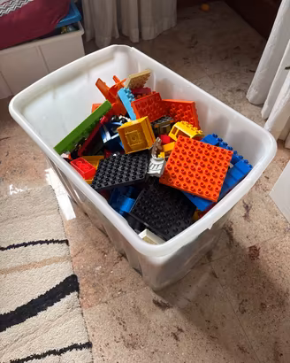 LEGO Duplo misti – scatolone pieno 9-10 kg