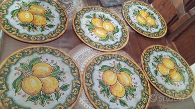 sottopiatto stile siciliano