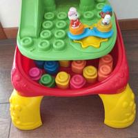 Tavolo gioco Clementoni con mattoncini