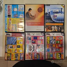Cassette VHS e CD software