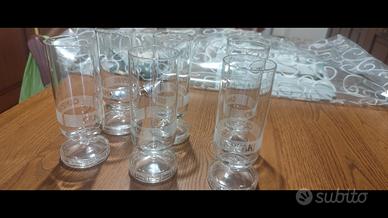 6 Bicchieri Campari Thun Vintage 