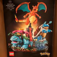 Lego Pokèmon Venusaur, Charizard e Blastoise 72153