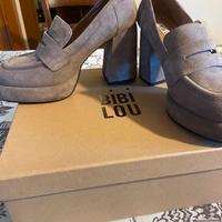 Mocassini  Bibi Lou donna scamosciati