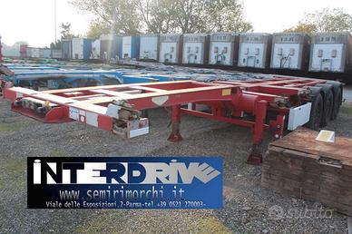 Semirimorchio portacontainer allungabile broshuis 