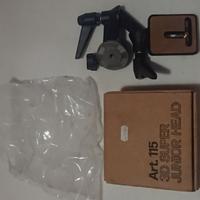 MANFROTTO ART. 115 3D SUPER JUNIOR HEAD Testa trep