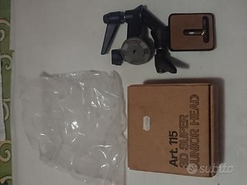 MANFROTTO ART. 115 3D SUPER JUNIOR HEAD Testa trep