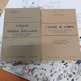 L'ESAME DI STORIA DELL'ARTE -storia ed. Bignami 