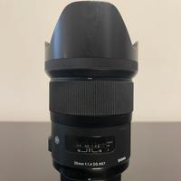 Sigma art 35mm f1.4 Nikon