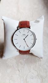 Orologio Daniel Wellington cinturino pelle marrone