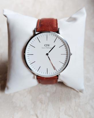 Orologio Daniel Wellington cinturino pelle marrone