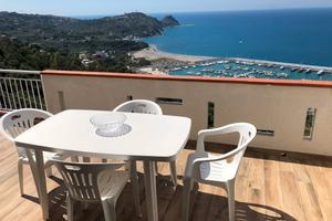 Appartamento vista Isole Eolie a Capo D'orlando