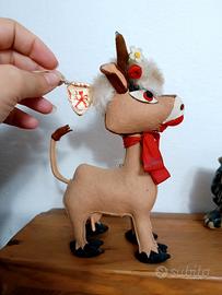 Mucca vintage panno G.I.R. anni 60  collezione