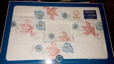 Raro set Spugne matrimoniale Bassetti Valent