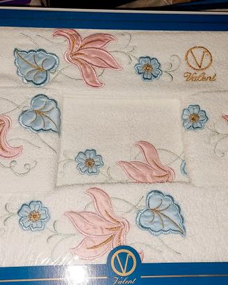 Raro set Spugne matrimoniale Bassetti Valent