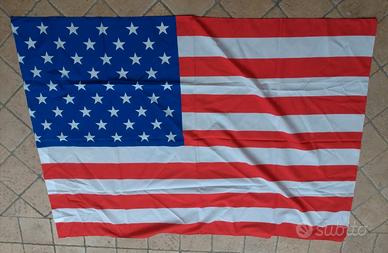 Bandiera USA Stati Uniti America Old Flag Vintage