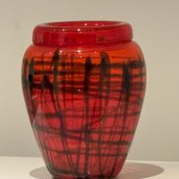 Vaso Antica Murrina rosso in vetro