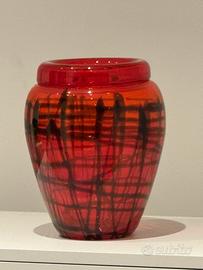 Vaso Antica Murrina rosso in vetro