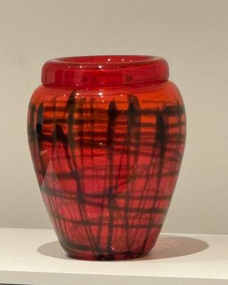 Vaso Antica Murrina rosso in vetro