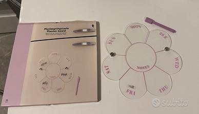 Lavagnetta magnetica fiore nuova