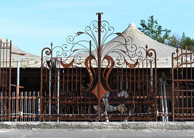 Cancelli in ferro battuto