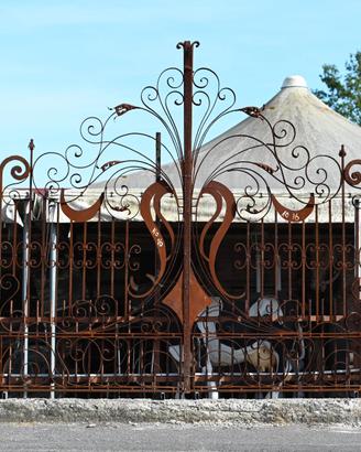 Cancelli in ferro battuto