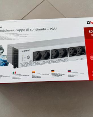 Legrand UPS-KEOR PDU 800VA 8 SCH da Rack con PDU